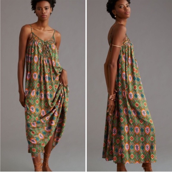 Anthropologie | Dresses | New By Anthropologie Drama Beach Midi Dress ...